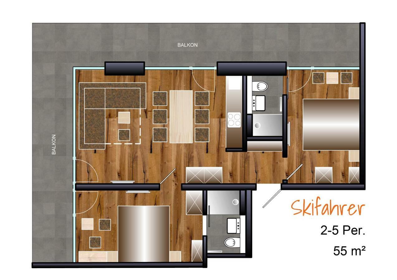 CIllas Appartements Kappl  Ngoại thất bức ảnh